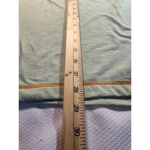 Orvis Sweater Mens XXL Green Quarter Zip Golf Performance Pullover 1461 - Picture 5 of 6